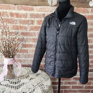 The North Face Boys' Black Quilted Puffer Jacket